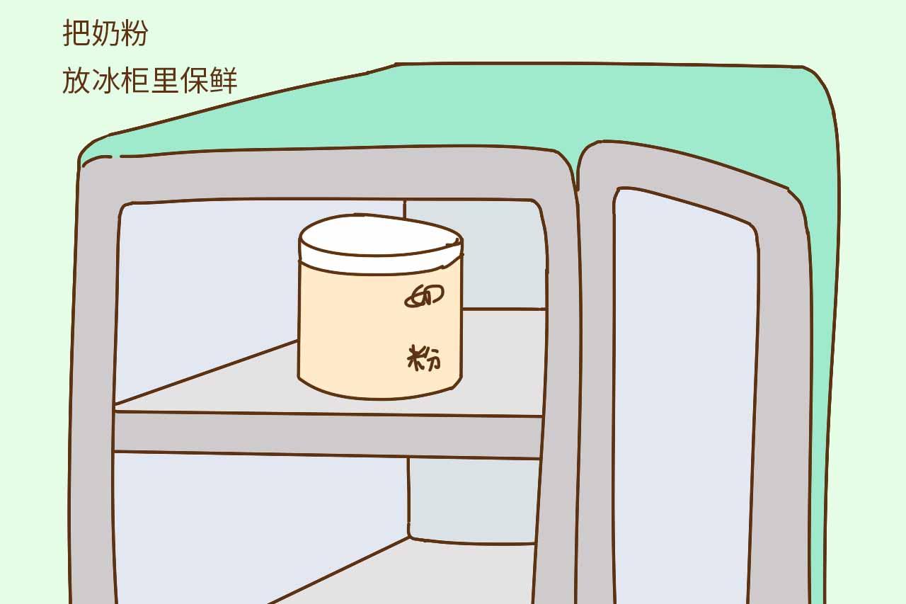 是的, 你没猜错这样的奶粉储存方式, 会给宝宝的健康带来危害
