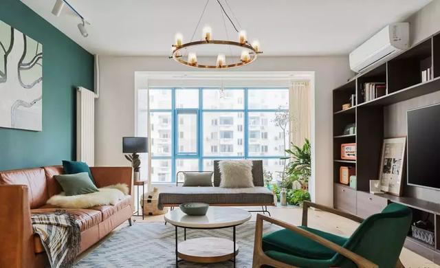 96㎡北欧风,使用面积83平,标准的两房,我和老公