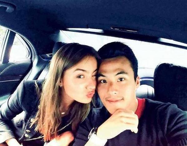 赌王儿子何猷启, 未婚妻并非富二代, 奚梦瑶的豪门路还会远吗?