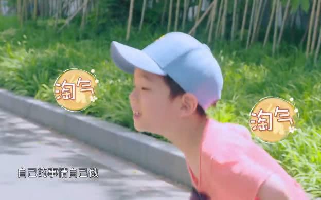 嗯哼搬行李碰到路障, 霍思燕却视而不见, 她的做法值得家长们借鉴