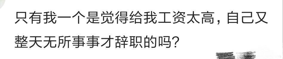 你是因为什么事情毅然决定辞职的? 之后干嘛去了?