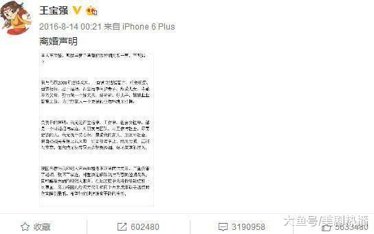 王宝强离婚案二审终结束, 马蓉又输了! 马蓉: 他家暴! 还出轨!