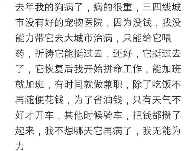 是什么让你下定决心好好赚钱? 听网友的回答