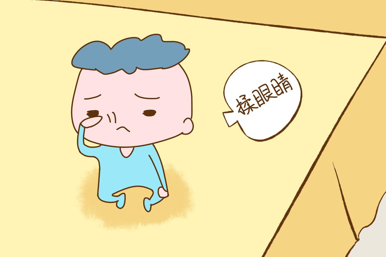 宝宝这样的表现是犯困了, 妈妈抓住时机赶紧哄睡, 超省力