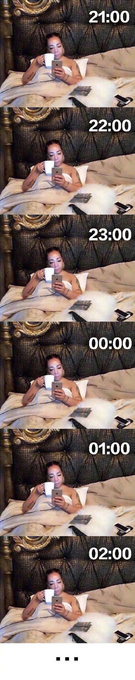 玩手机的我 VS 看书的我