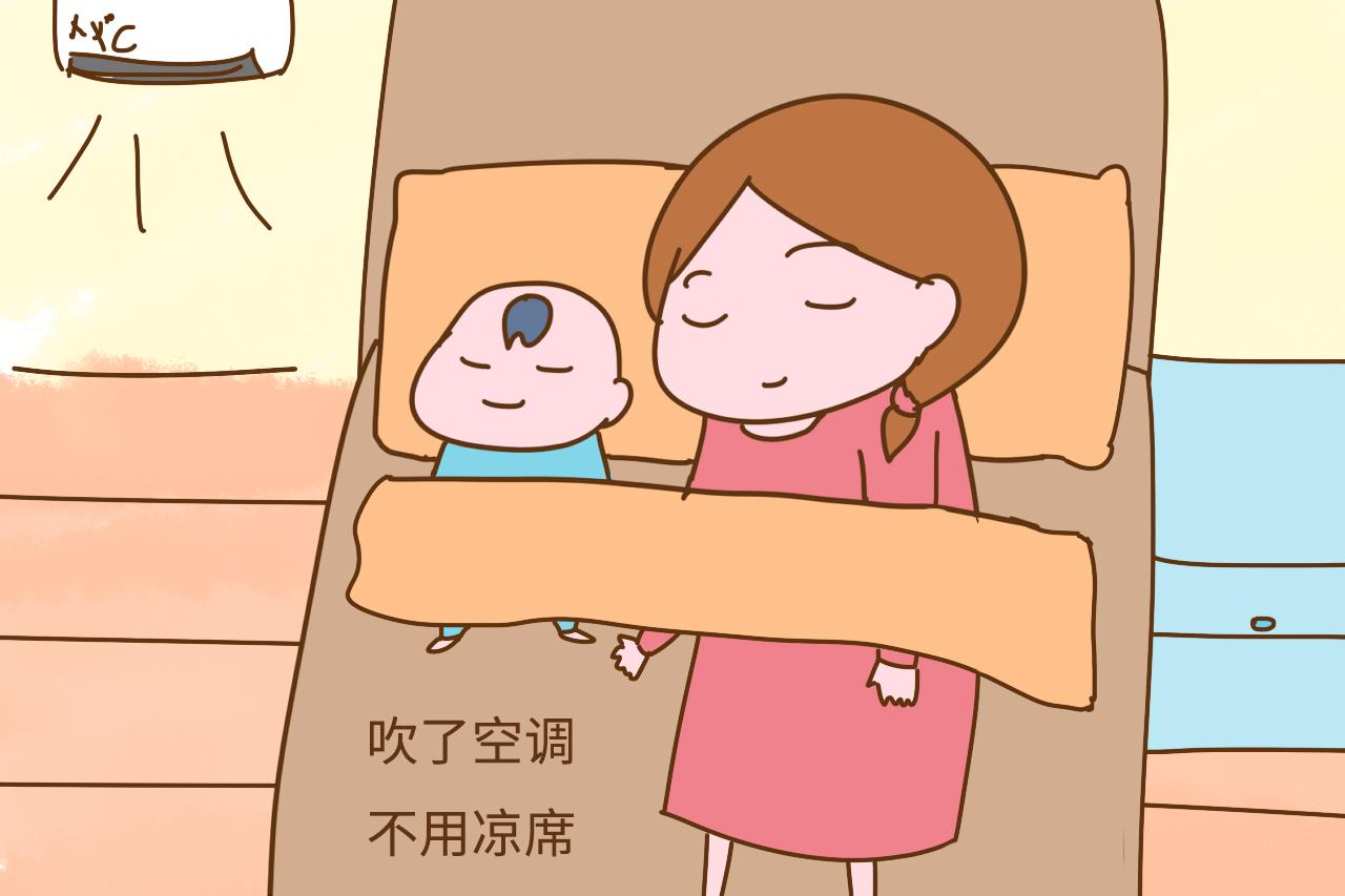 夏天经常让宝宝这样睡, 他以后的发育可能会落后同龄人, 别不在意