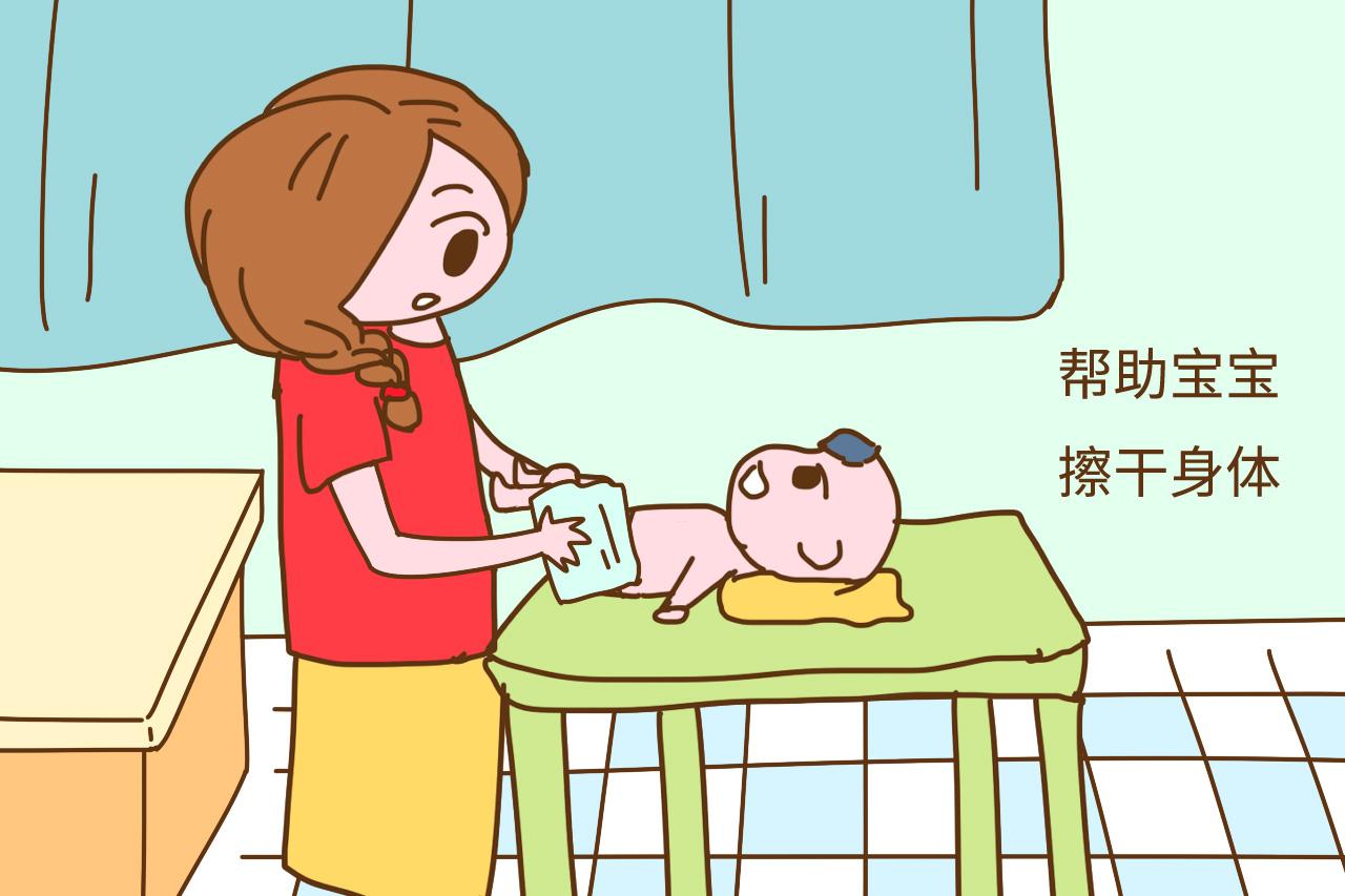 秋冬季节, 给宝宝洗澡要做好这3件事情, 防止宝宝皮肤缺水