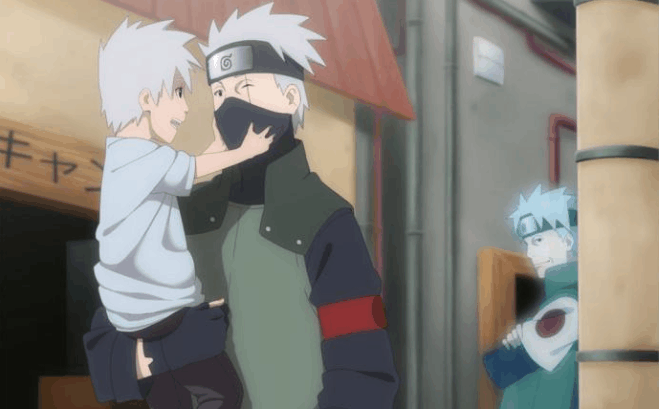 如果卡卡西也有小孩.…… ​​