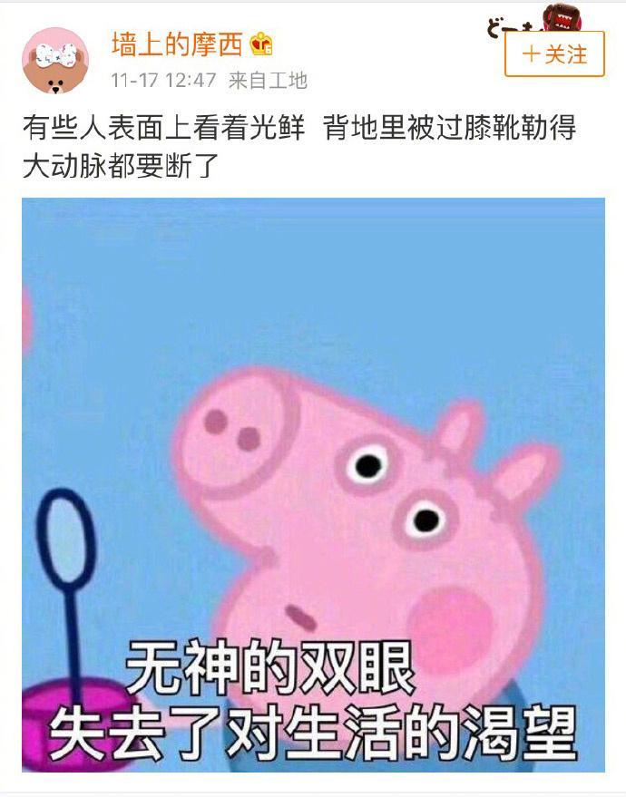 别看有些人表面风风光光的, 其实船袜已经滑到了脚底