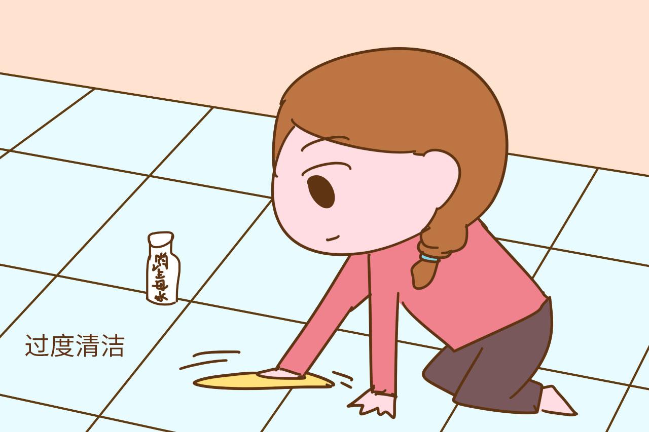 妈妈们不要太勤快了, 家里太干净, 宝宝反而容易出问题