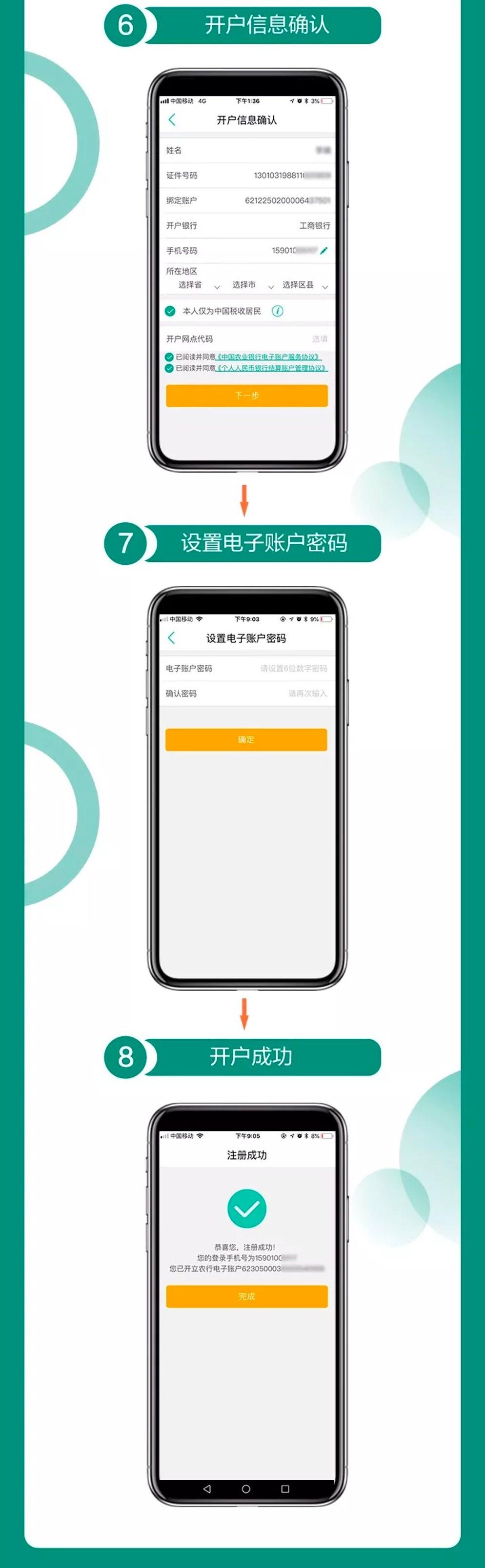 赶紧get起来！什么？你还没有农行掌银？简单几步，快来自助注册吧~▼▼▼
