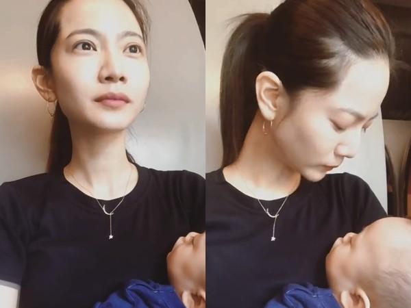 隐婚生子? 曾之乔晒怀抱萌娃视频称“儿子”