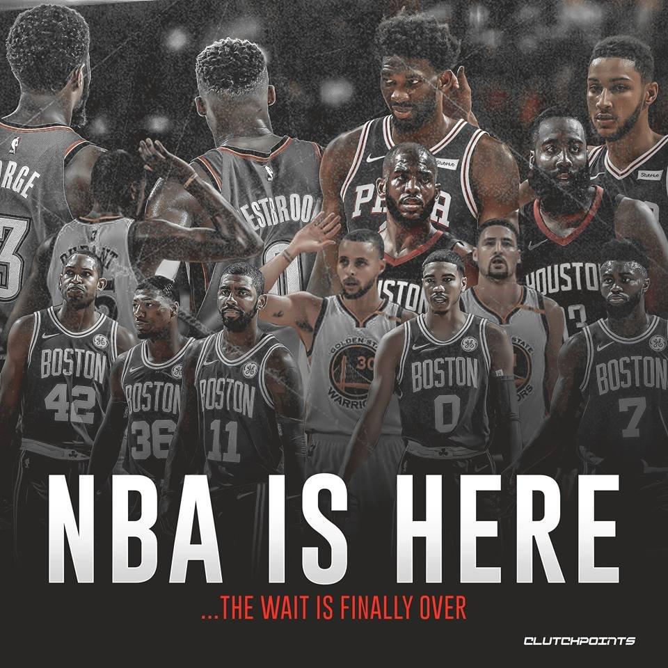 NBA的第73个赛季开始了，你