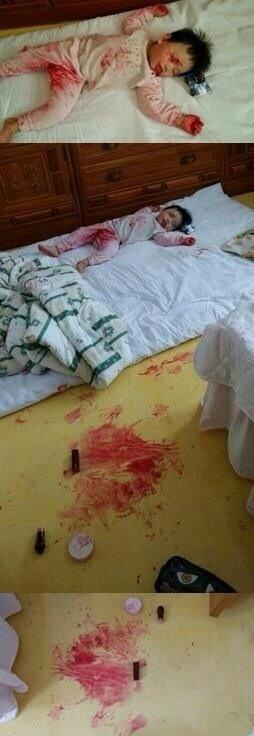 一网友回到家看到这一幕吓得差点