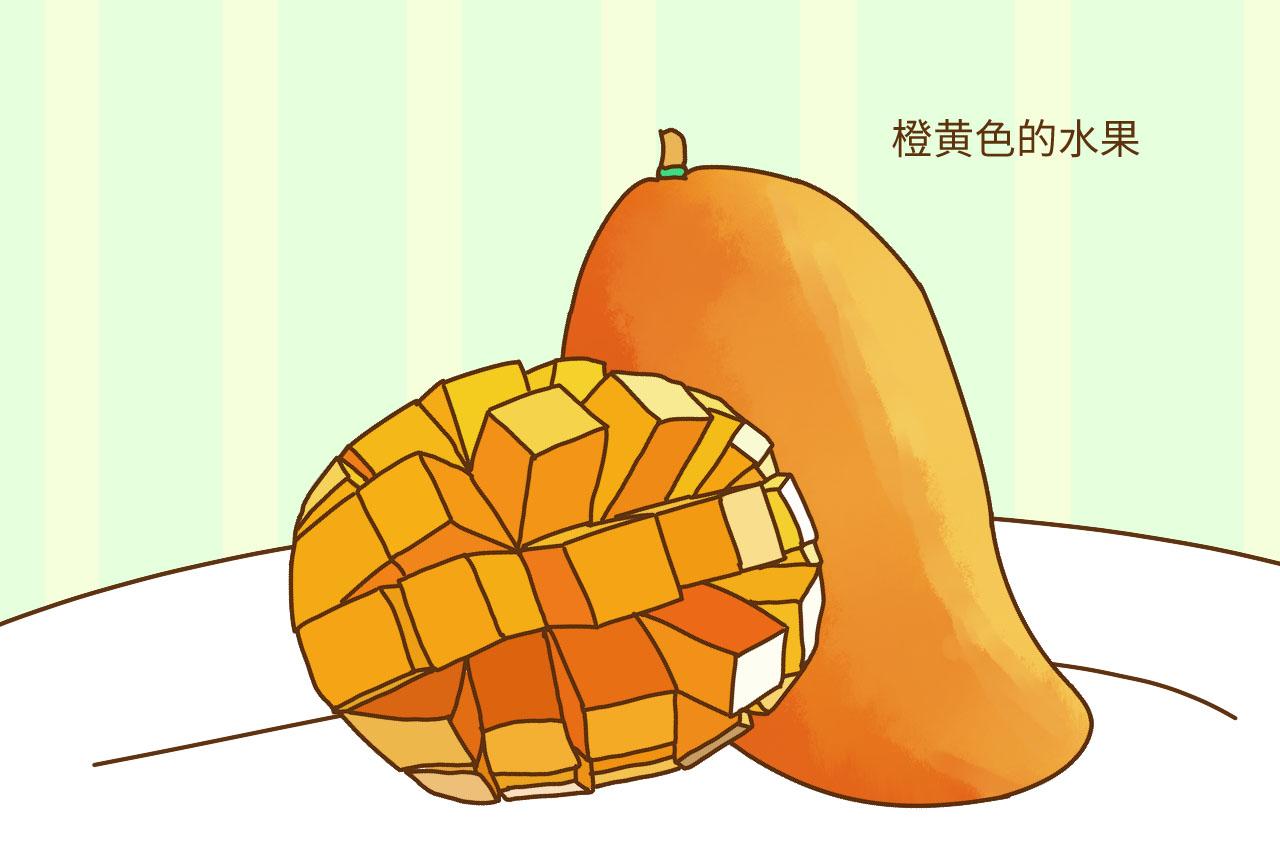 蔬果的颜色大有文章, 据说宝妈吃白色身材更苗条, 宝宝偏爱橙黄色