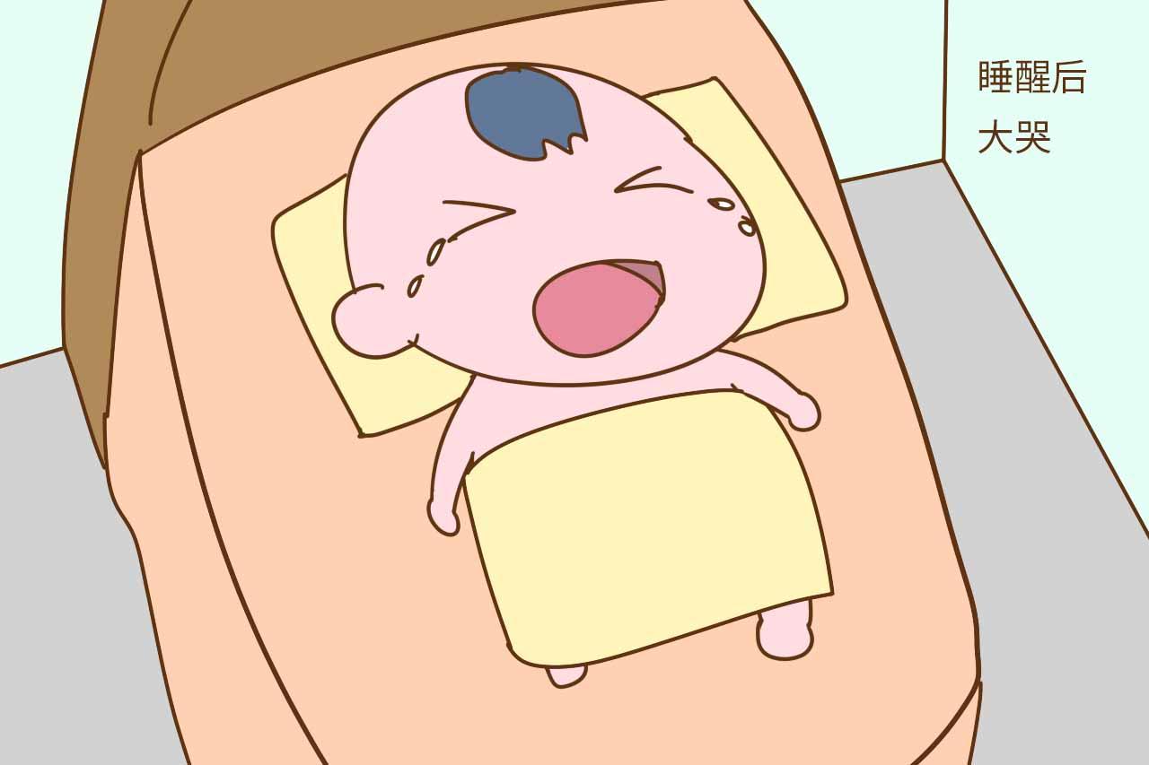 宝宝刚睡醒有这样的举动, 宝宝很聪明, 妈妈别轻易打扰