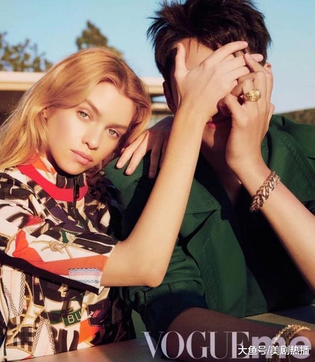 吴亦凡新作搭档英国最火超模, 国际影响力已碾压前组合成员!