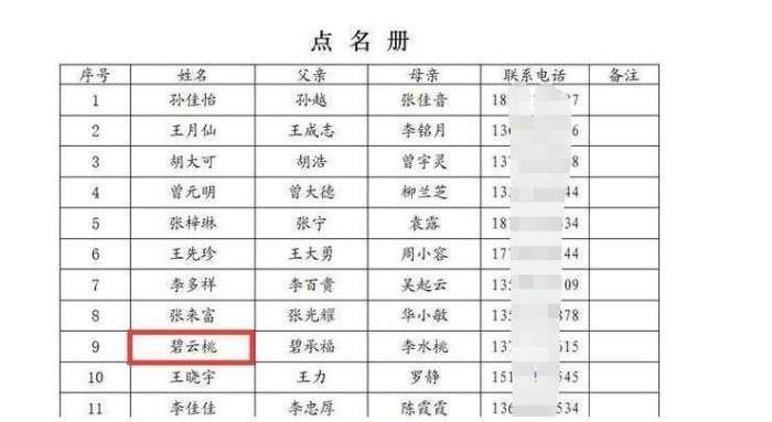 爸爸姓碧, 给女儿取的名字, 幼儿园老师只喊一声就羞的脸通红!