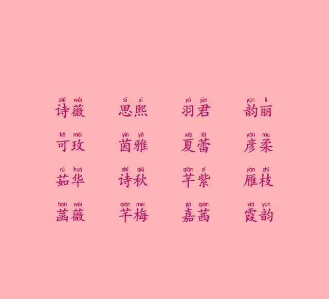 根据古诗词赋为宝宝起名, 独特好听又好记!