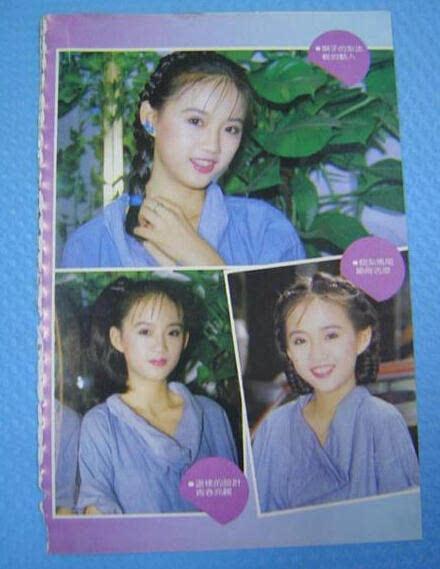 她是台湾美女, 贾静雯曾为其作配, 出家为尼一年后为养家再度复出