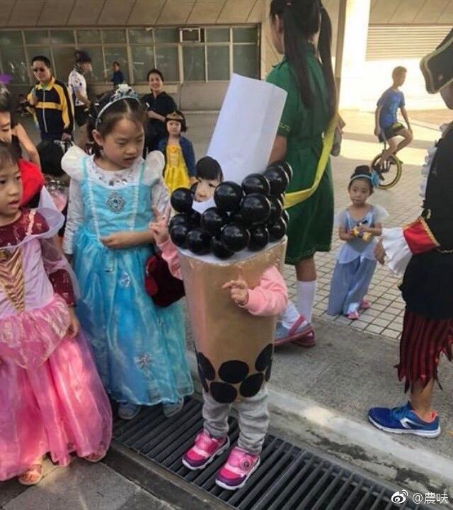 小孩cos的灵感一定是来自于周