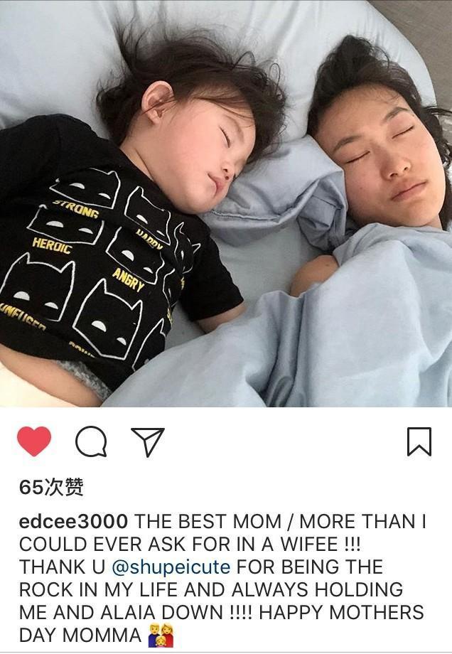 陈冠希深夜晒女儿可爱萌照, 笑称: 你太可爱, 这个世界不适合你
