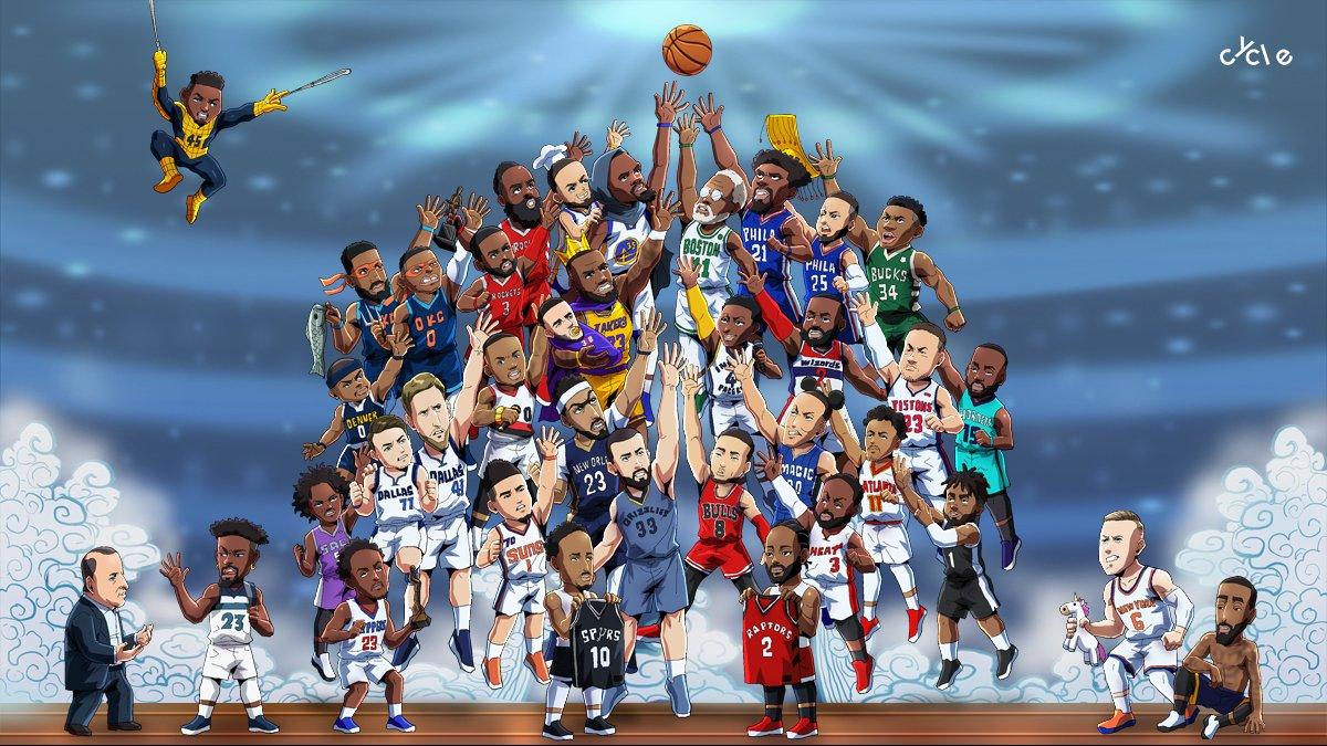 NBA新赛季来了，赶紧燥起来吧