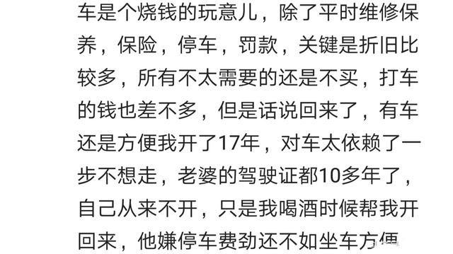 买完车就后悔了? 网友: 买得起却养不起呀