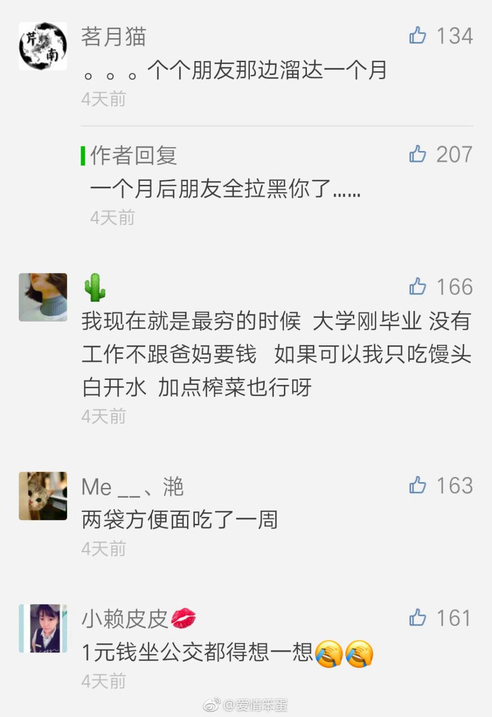 你们最最最穷的时候是怎么样熬过来的? 说一说自己坎坷的经历