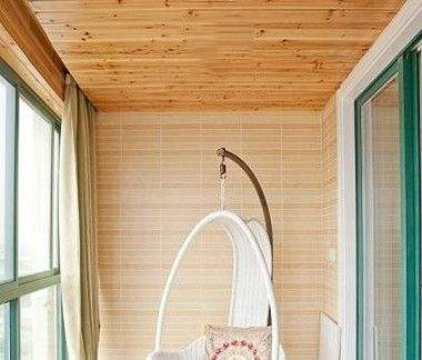 阳台也能“吊顶”? 学着这样设计, 美观大气有品位!