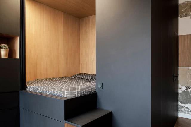 类似“筒子”房的单间公寓精巧设计, 许多人叫绝