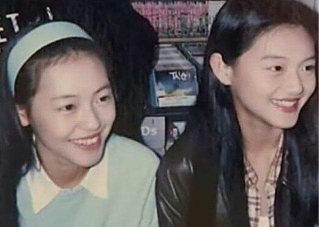 大小S童年照曝光, 这对姐妹花竟是从小美到大?