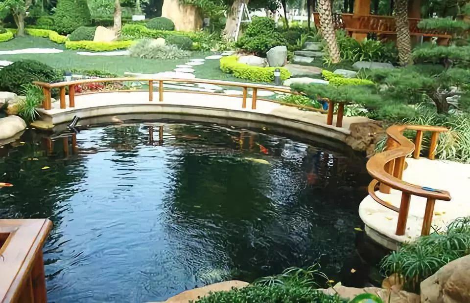 庭院里光有花还不够, 建一处小水景, 美的让人心动!