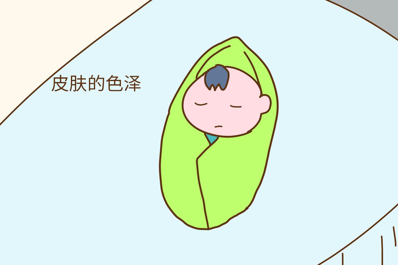 刚生下来很健康的孩子, 从这几点就看出来了, 妈妈们就偷着乐吧