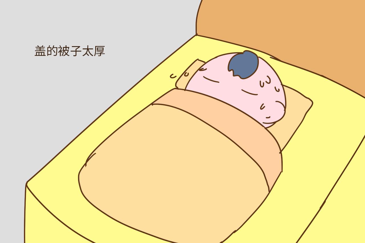 宝宝一睡着就满头大汗, 是宝宝生病了吗? 可能是这原因