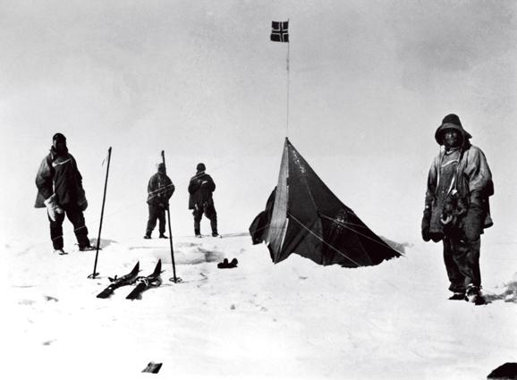 斯科特的队伍在谁能率先到达南极