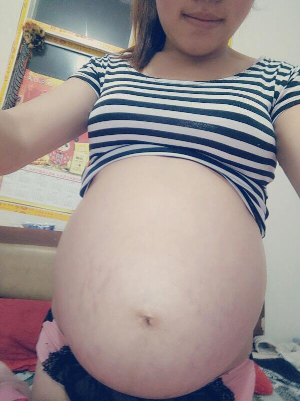 顺产6.8女宝, 附上怀女宝症状和肚型, 我个人感觉肚型最准