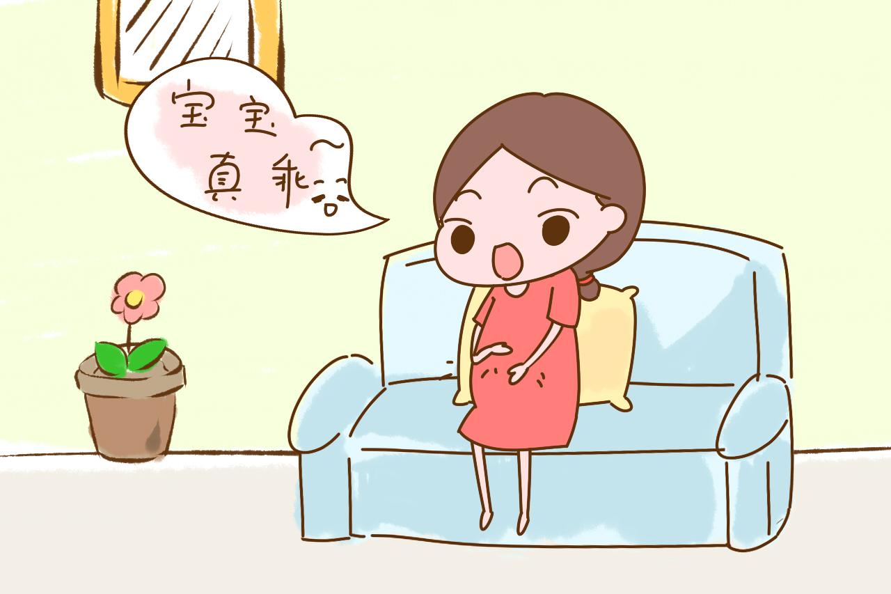 胎宝宝天生对准爸爸是没感觉的, 宝爸你就别吃醋了