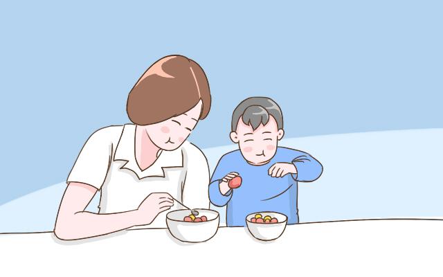 妈妈带宝宝外出吃饭, 如果他能做到这4点, 说明你家孩子有教养