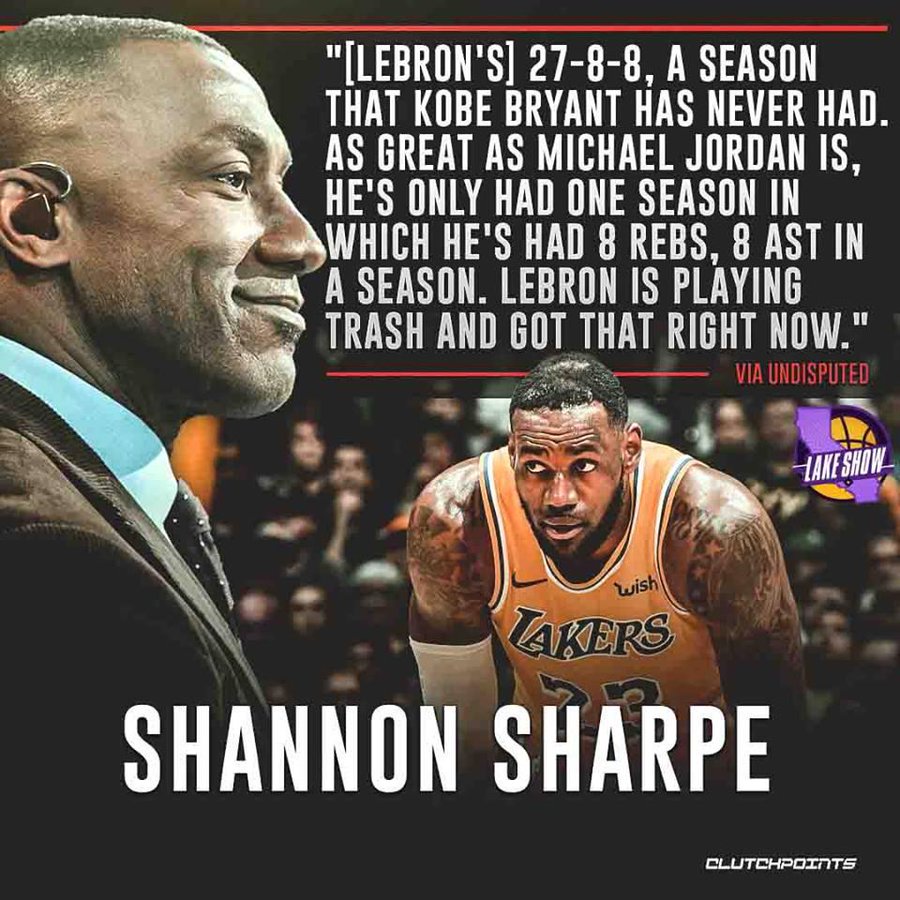 在谈到老詹缺席了本赛季季后赛的