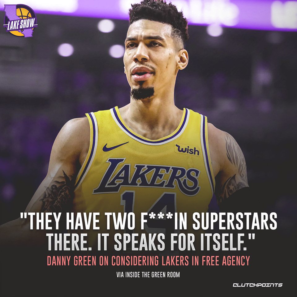 丹尼格林自己曝出，包括快船、以