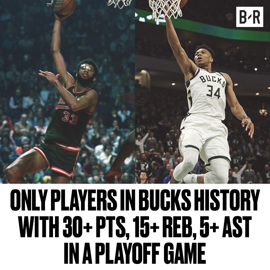 字母哥独砍30分17板5助攻的