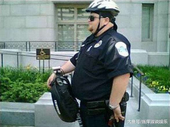实拍 美国警察为什么胖子多 娱乐资讯 娱乐新闻网