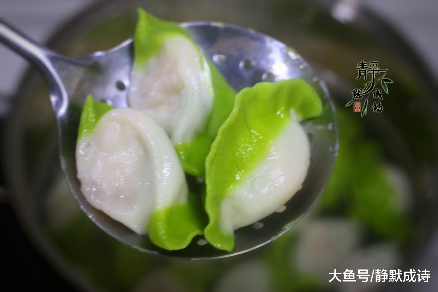 用汁做饺子皮,煮熟变色太难看那是你忽略了这一点
