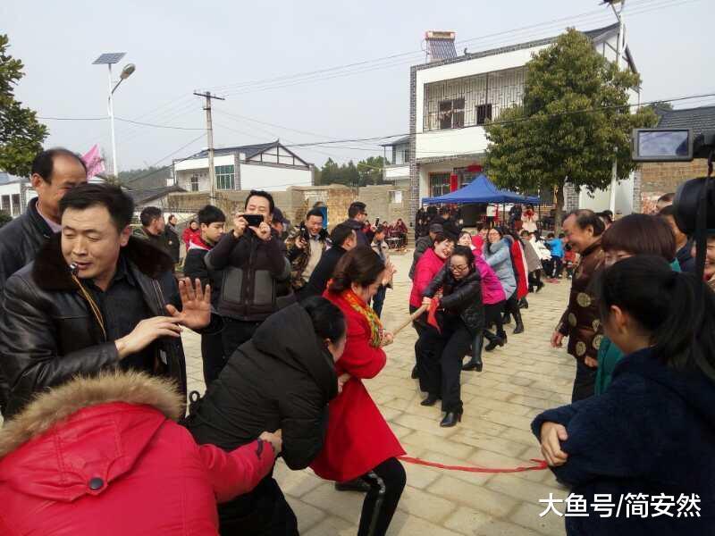 艳丽村庄黄陂姚集刘家湾,欢欣平和过年夜年
