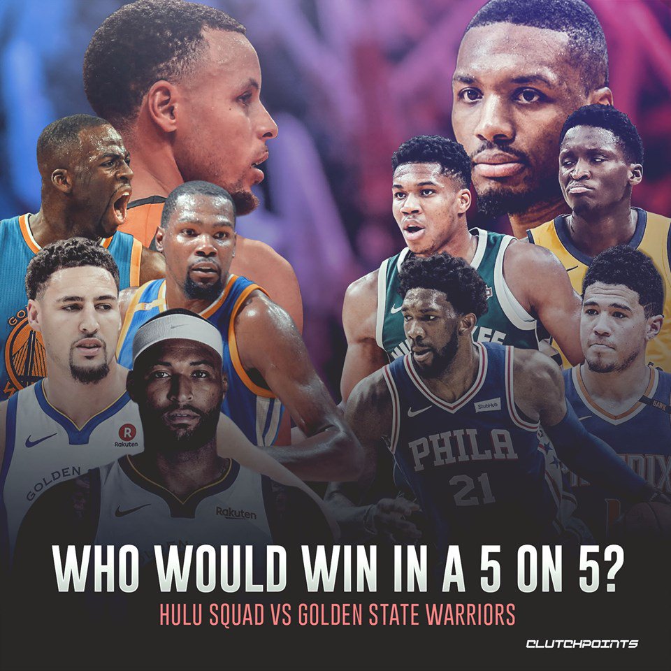 5打5谁赢？美媒发起提问：勇士