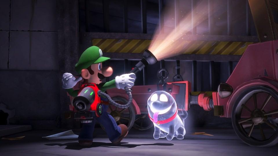 任天堂switch新游戏(路易鬼屋3)体验:快跑,抓鬼的来了