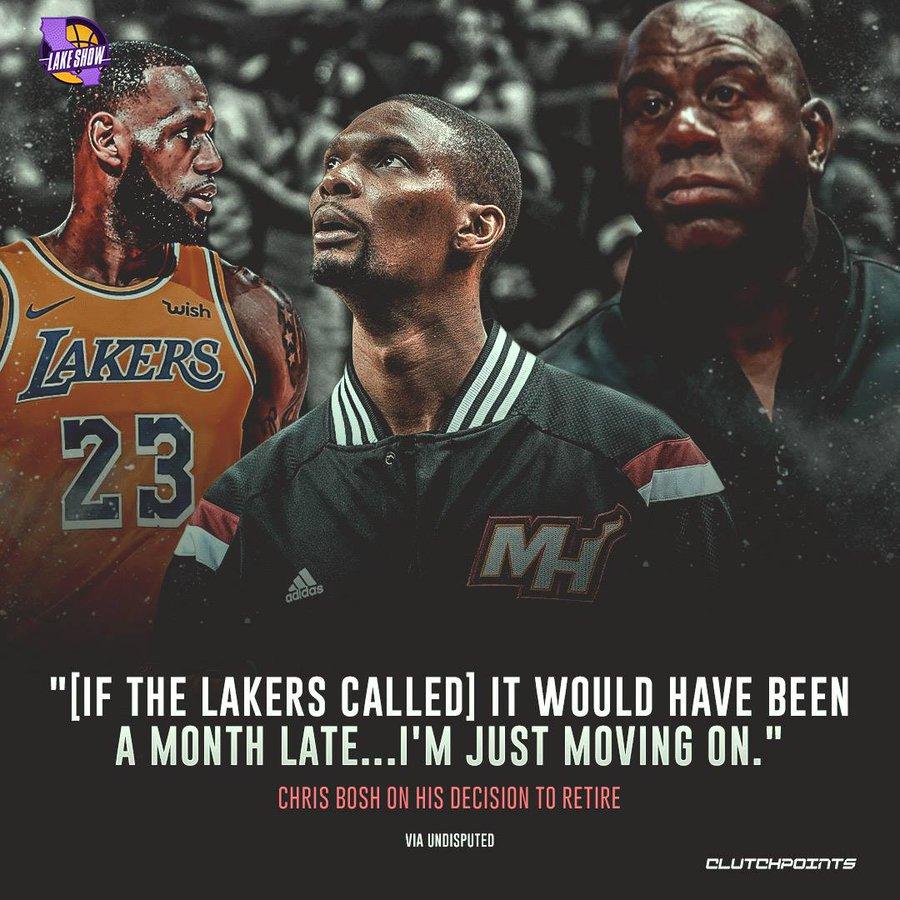 不久前，因为血栓问题，波什已经