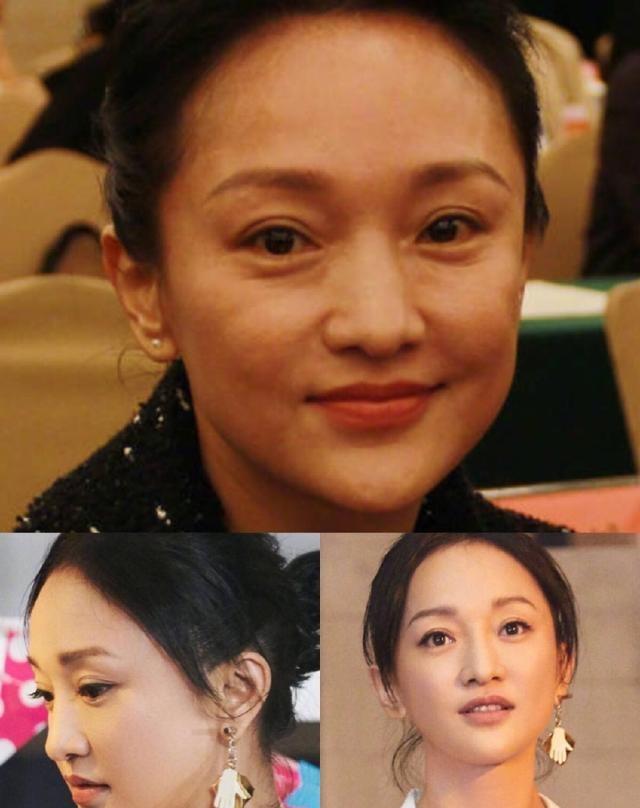 44岁的周迅颜值崩塌后,42岁的赵薇和45岁的李冰冰也一