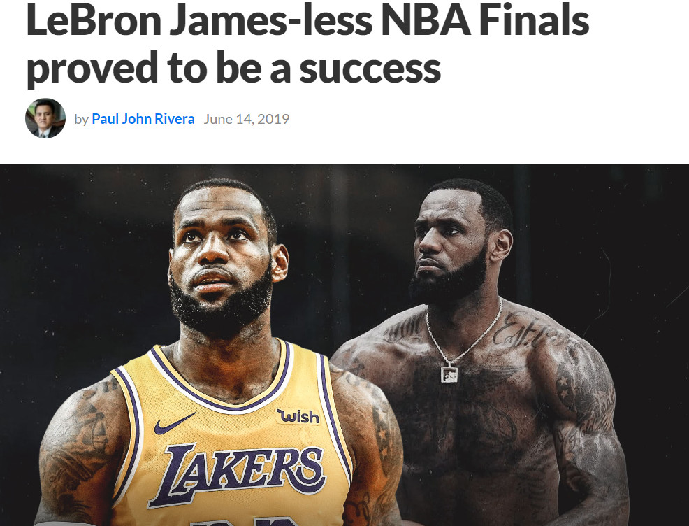 即便没有詹姆斯，2019年的N